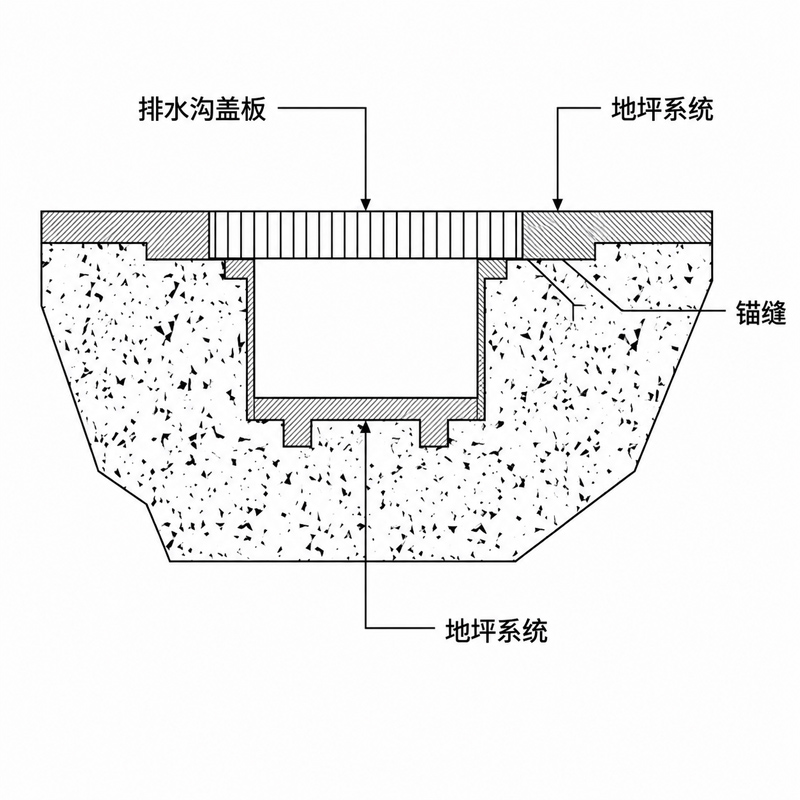 排水沟节点