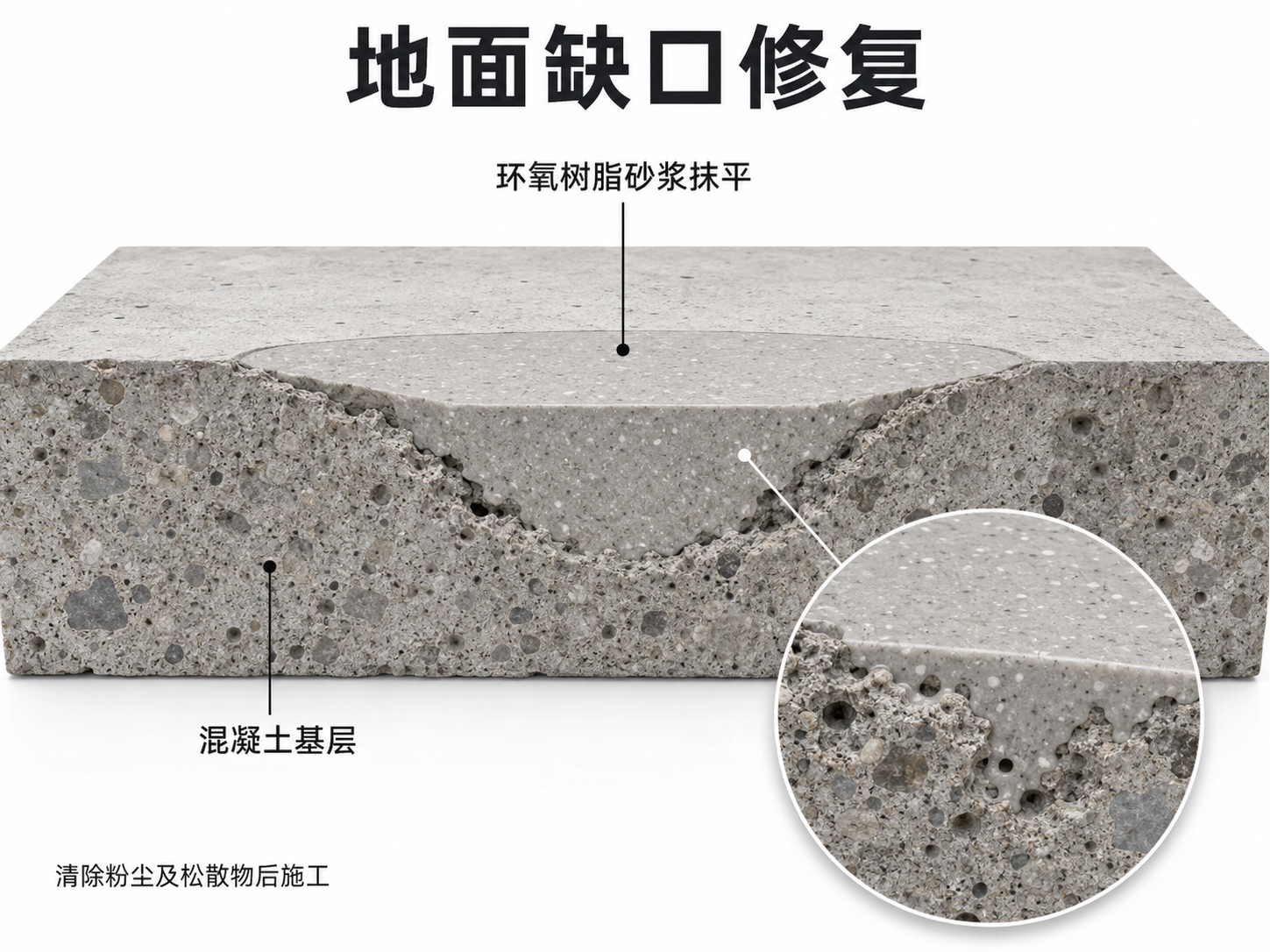 缺口处理方法
